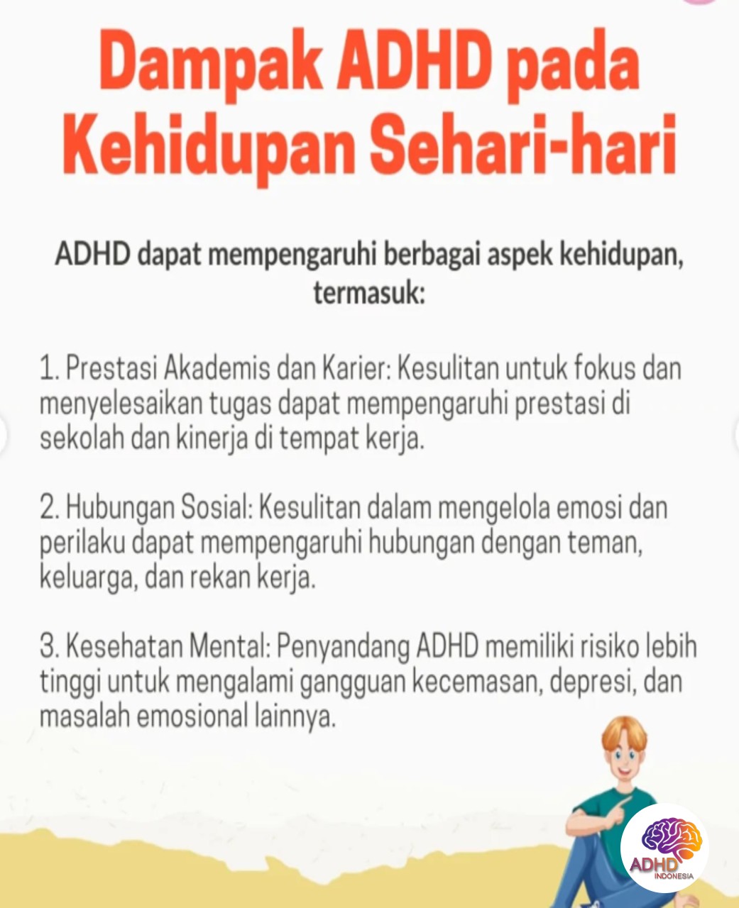 ADHD dan Hubungan Sosial Anak di Lingkungan Sekolah di Kabupaten Pangkajene Dan Kepulauan