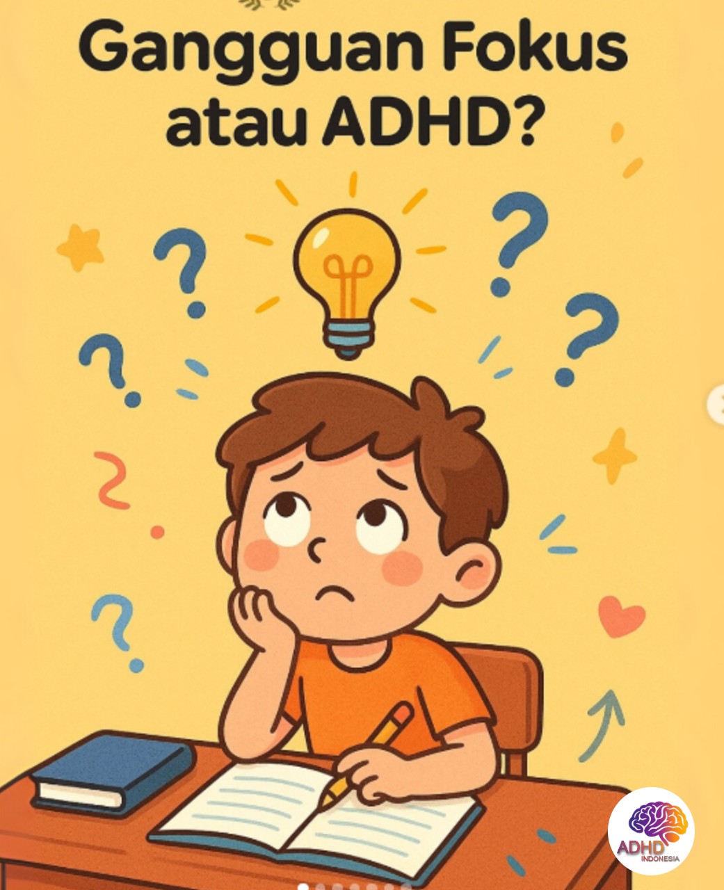 ADHD dan Kesulitan Fokus Anak: Edukasi untuk Keluarga di Kabupaten Pangkajene Dan Kepulauan