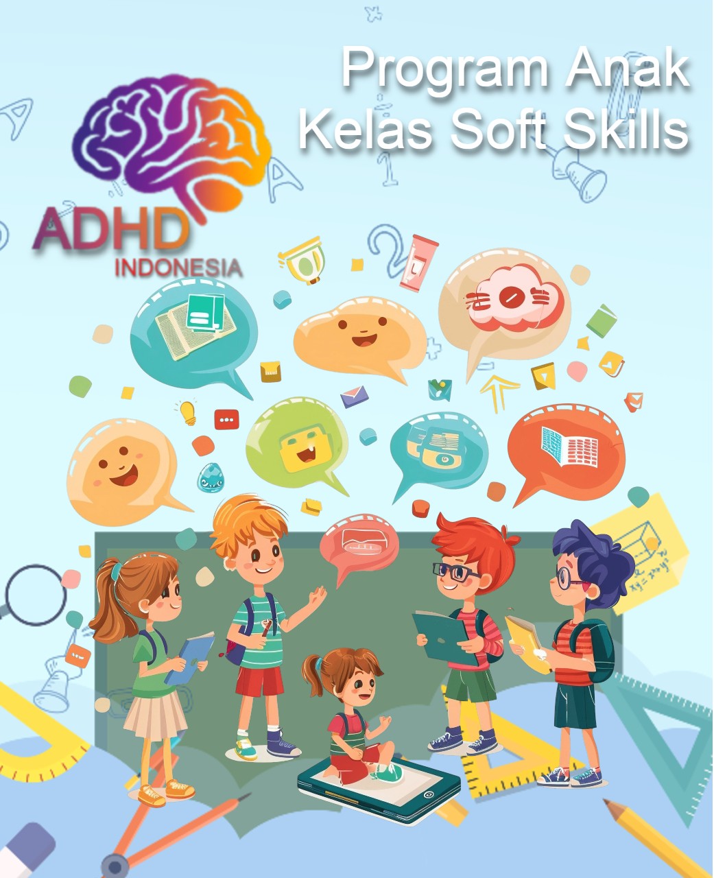 Program ADHD Indonesia Kabupaten Pangkajene Dan Kepulauan Kelas Soft Skills Anak ADHD