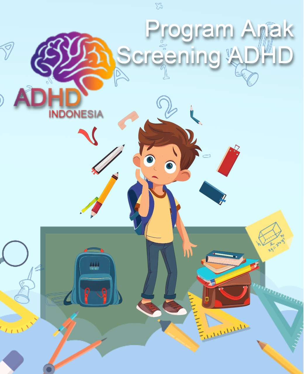 Program ADHD Indonesia Kabupaten Pangkajene Dan Kepulauan Screening ADHD Non-Diagnostik